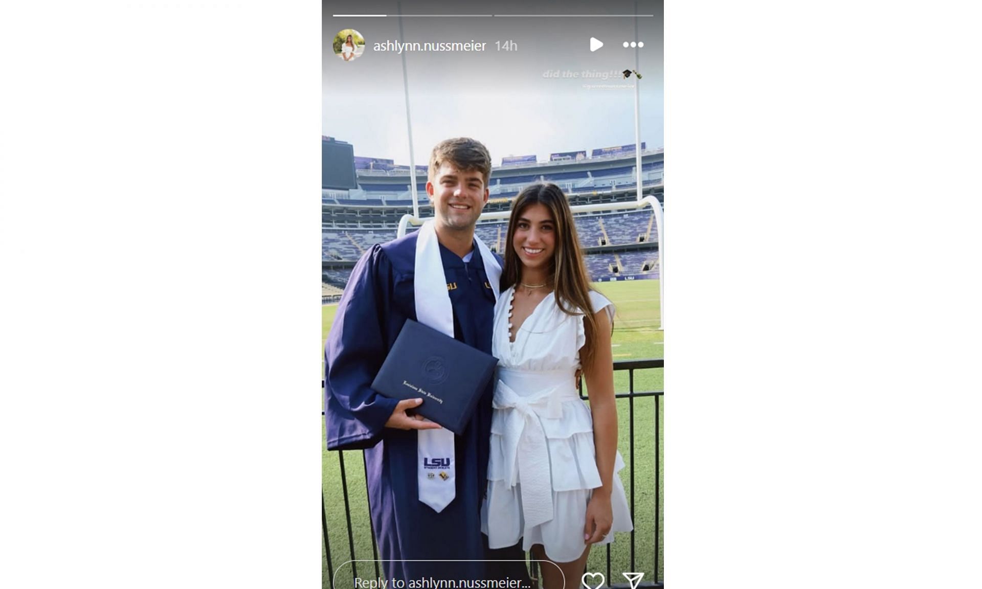 Screenshot, via Instagram
